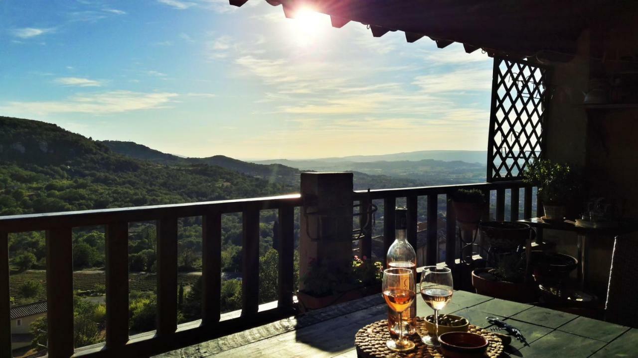 Ferienwohnung Entre Terre Et Ciel. Saignon Exterior foto